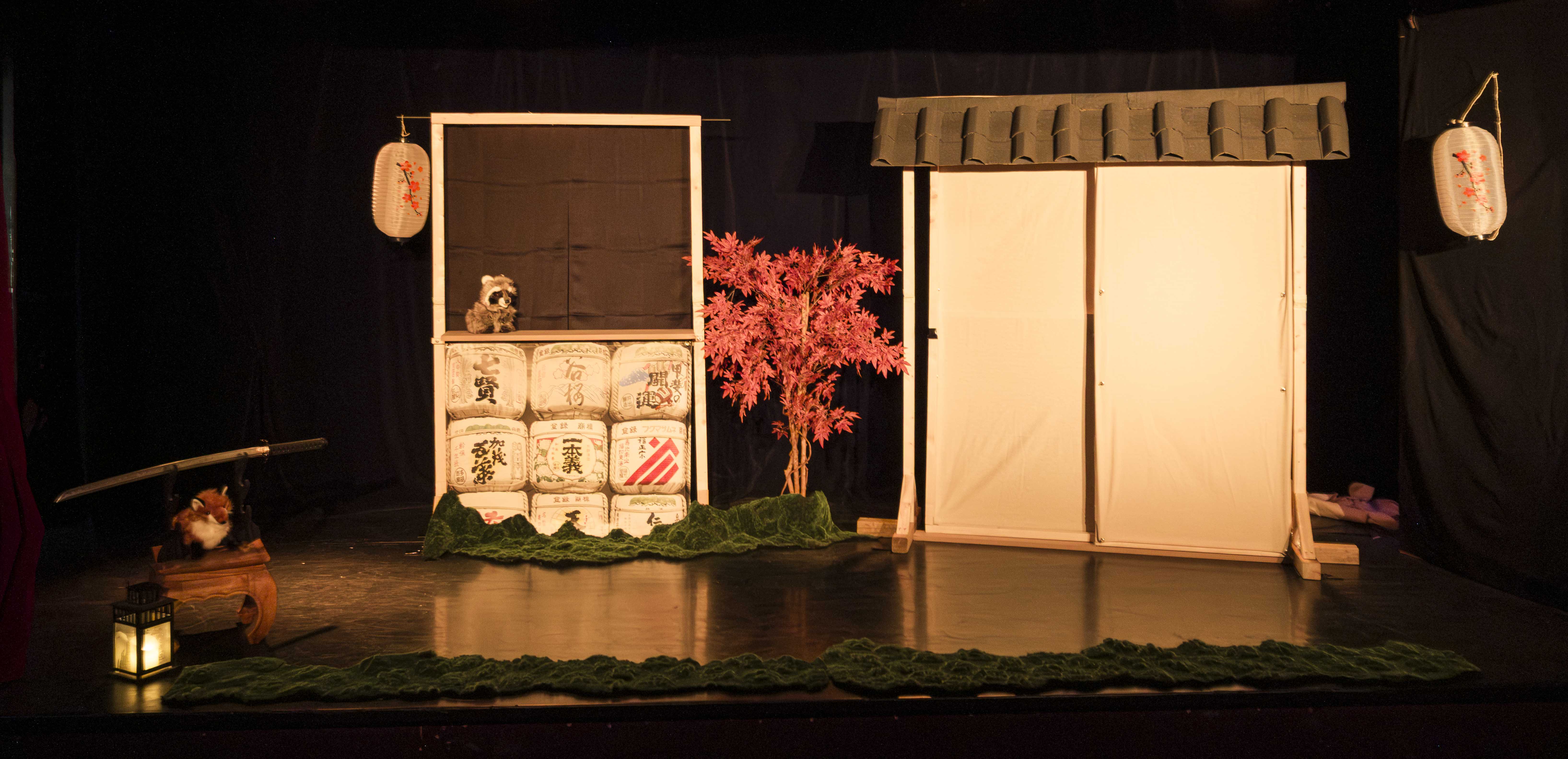 D&eacute;cor du spectacle Yuki